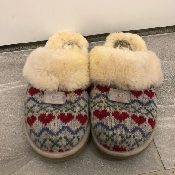 Ugg Christmas Season Crotchet Slippers 